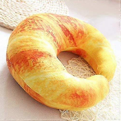 Cuscino Gigante Croissant con Borsa Termica ai Semi di Ciliegio Cuscino da Viaggio per il Collo