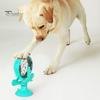 Windmill Cat Treat Dispenser Dispenser, Interactive Rotating Food Toy, Suction Feeder Cup Fun Puzzle for Indoor Cats Solo Play, Mental Stimulation