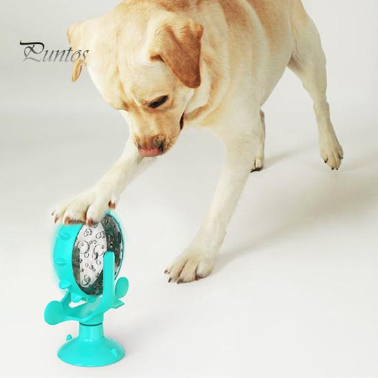 Windmill Cat Treat Dispenser Dispenser, Interactive Rotating Food Toy, Suction Feeder Cup Fun Puzzle for Indoor Cats Solo Play, Mental Stimulation