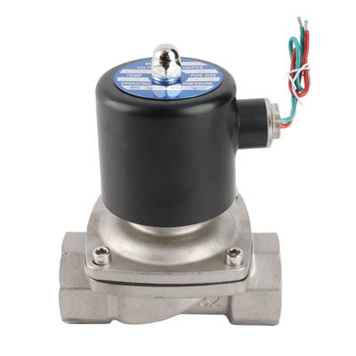 Solenoid Valve Normally Closed Direct Acting Stainless Steel Hardware Tools AC220V