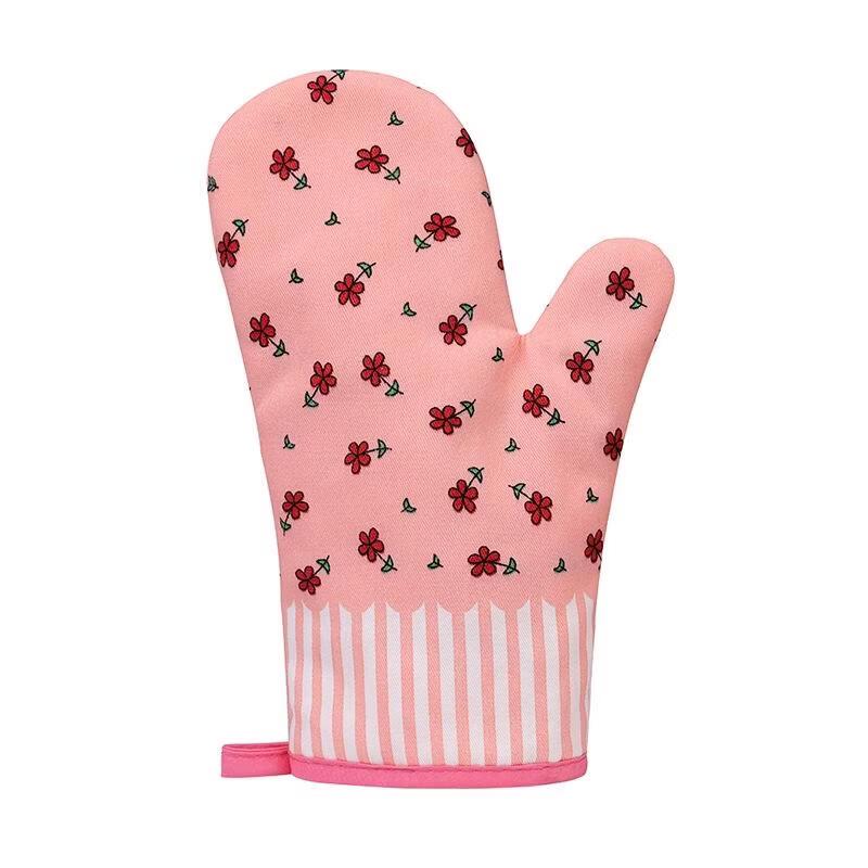 JINGRX High Temperature Resistant Cotton Kitchen Gloves