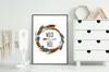 Picture poster In a frame A4 cm Wild PD280