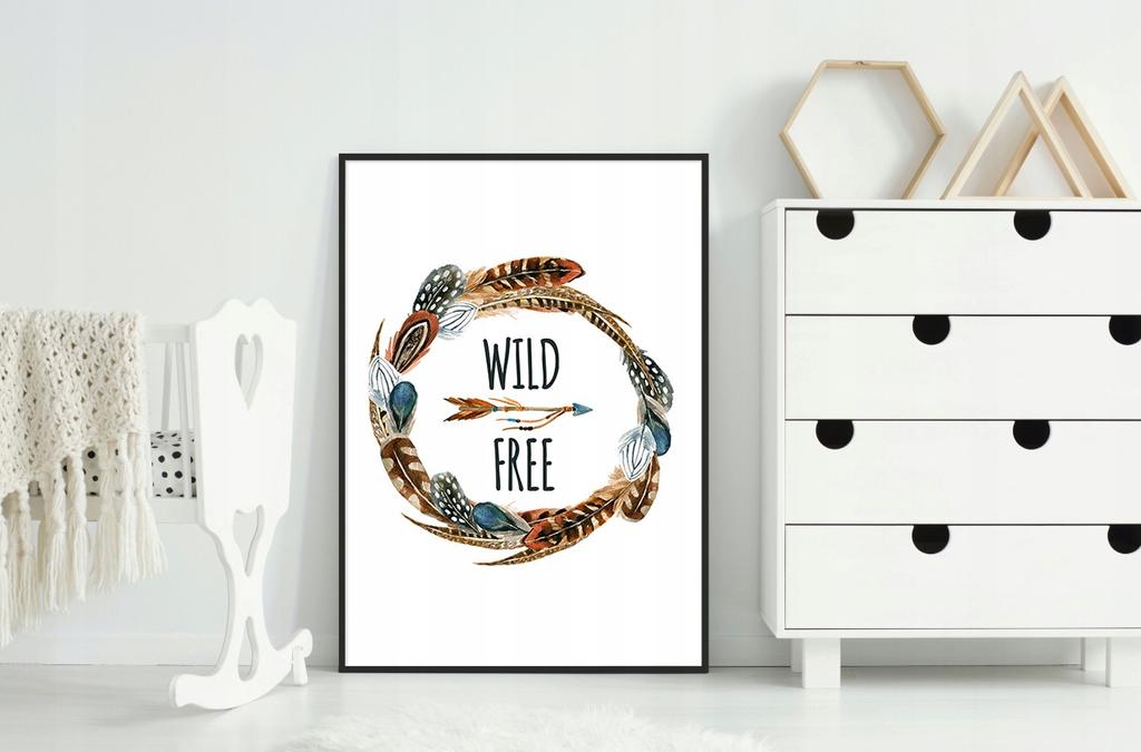 Picture poster In a frame A4 cm Wild PD280