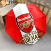 1 PC Automatic Folding Umbrella - Arsenal F Custom Name Pattern, Portable & Foldable Design with 8 Ribs, Christmas Birthday Gifts