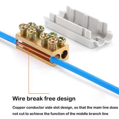 New High Power High Power Splitter No Disconnection T-type Wire Connector Wiring Connector Electrical