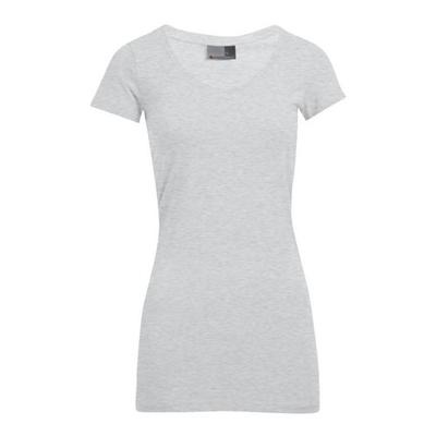 Promodoro Dames Lange V-hals Slim T-shirt