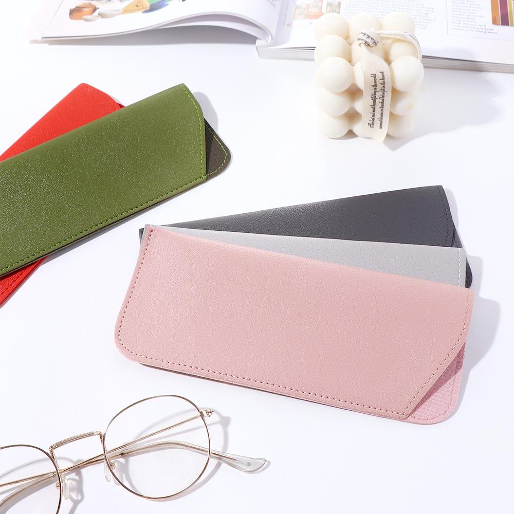 Glasses Case Glasses Case Eyeglass Box Sunglasses Case Glasses Bags PU Leather Spectacle Case