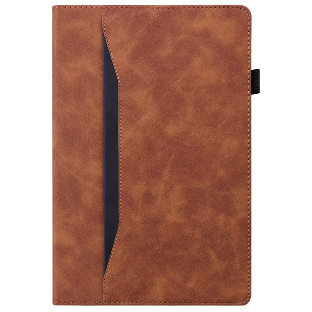 Business case made of eco-leather for Samsung Galaxy Tab S9 / S8 / S7 - brown