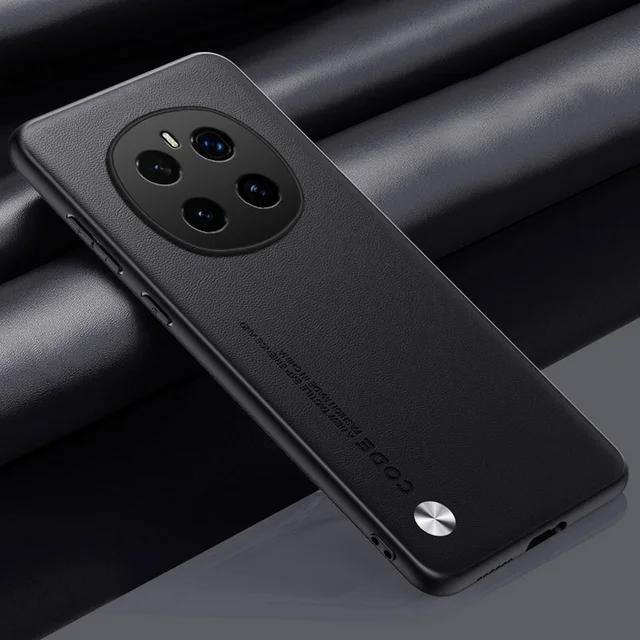 Plain Leather Case For Honor Magic 7 Pro Magic7  Camera Protect Cover For Honor Magic 7