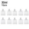 New 5pcs 30ml/50ml/100ml Refillable Travel Boats Empty Cosmetic Container Travel Bottles Liquid Cosmetic Storage Pouches FZP02