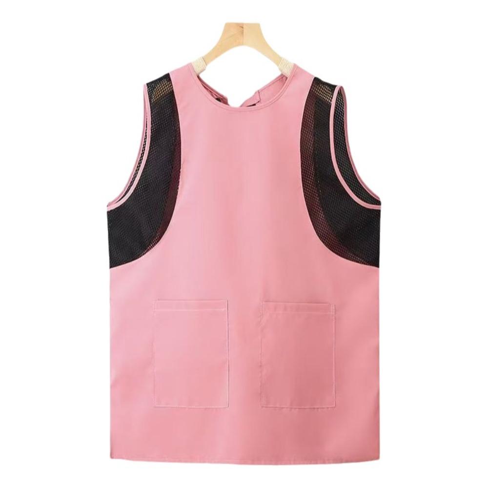 

Модный стиль Водонепроницаемый фартук Регулируемый фартук без рукавов Прочный фартук для выпечки Ресторан розовый