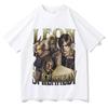 Leon Kennedy T Shirt Women Classic Retro Comfortable Y2k Anime Breathable Tshirt 2000s Psychedelic Harajuku Punk Anime Pastel
