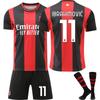 26-27 AC Milan Home Football Jersey for Kids and Adults IBRAHIMOVIC #11