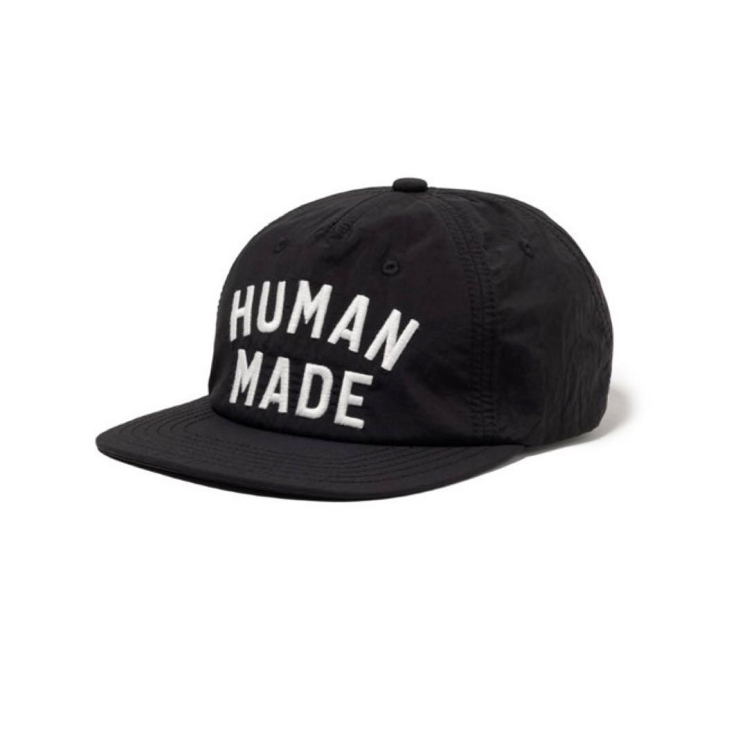 

[USED] HUMAN MADE 5Panel Nylon Cap Black