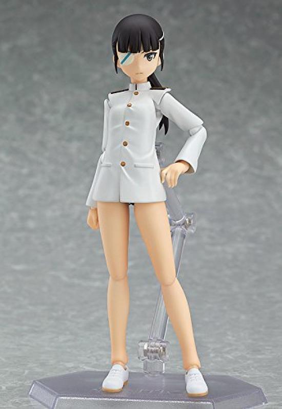 Figma Strike Witches the Movie Mio Sakamoto malovaná pohyblivá figurka Měřítko neurčeno ABS&PVC