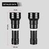 5000LM XHP120 Led Diving Flashlight IPX8 Underwater Waterproof 400M Professional Diving Torch Underwater Lighting Work Lamp