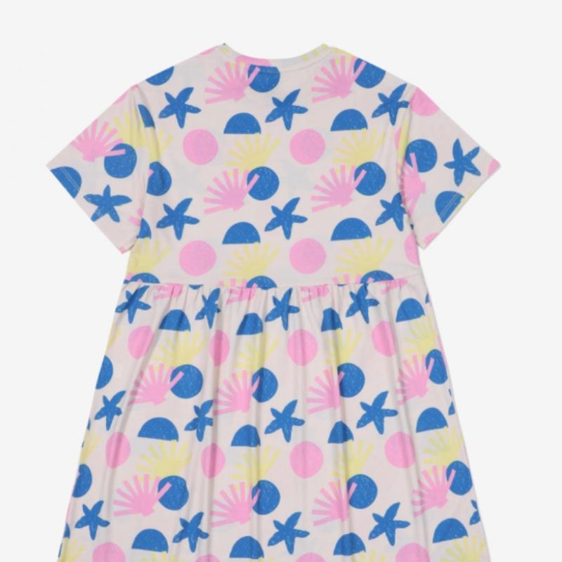 [fila Kids] Water Play Pattern Dress  Fk2opf2w02f Pye  q0zFk2opf2w02fPye