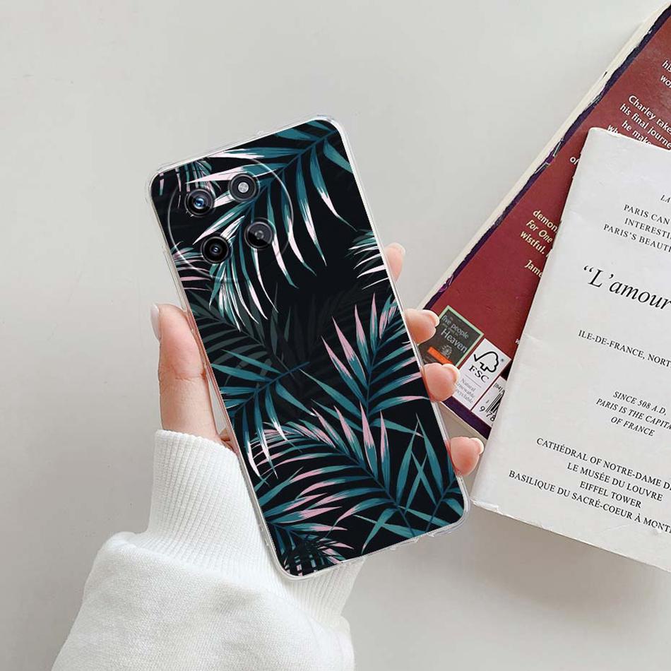 For Realme 11 4G Case Cute Fashion Patterns Clear Silicone Soft TPU Phone Back Cover For Realme 11 Realme11 4G 2023 Funda Bumper