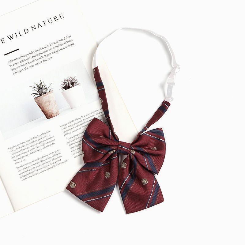 Silk Kids Tie With Striped Pattern For Graduation And School Events