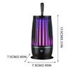 Insect Fly Trap Camping Lantern Mosquito Killer Lamp USB Rechargeable Electric Mosquito Swatter Outdoor Insect Killer Repellent