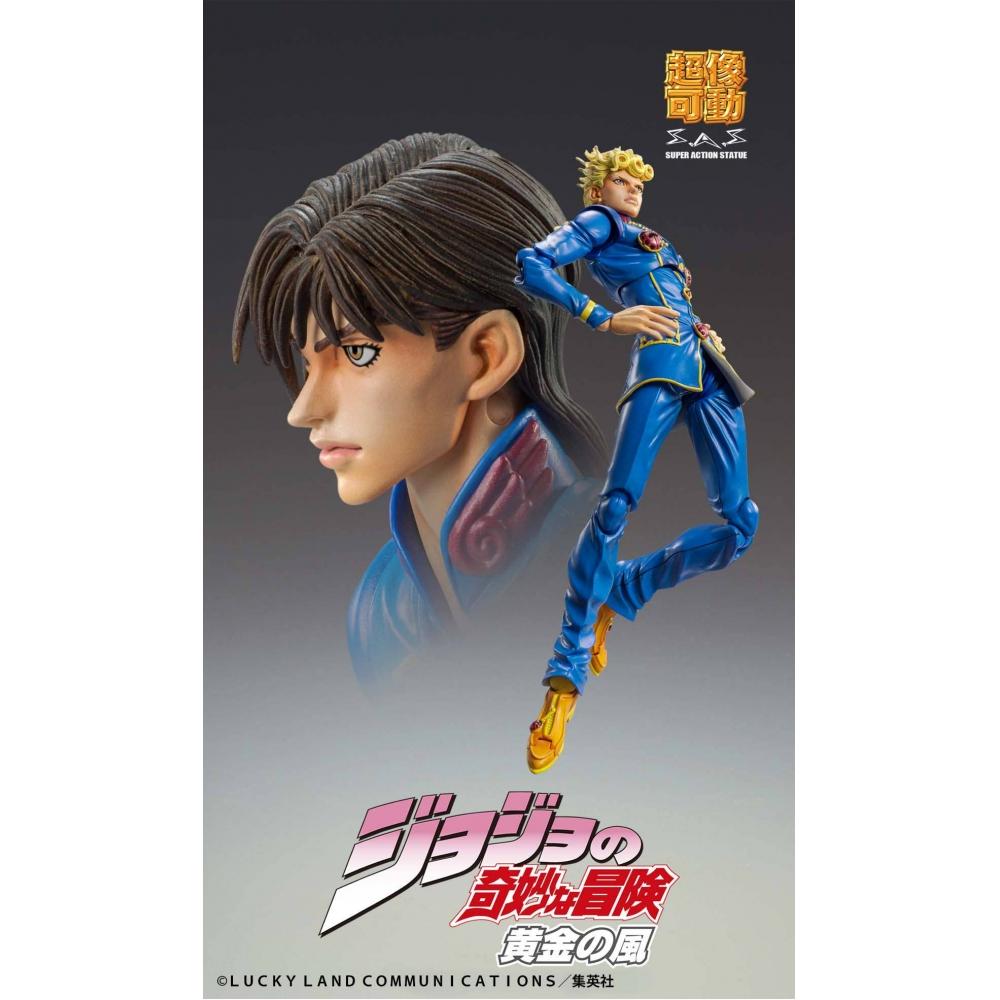 Jojo S Bizarre Adventure Super Action Statue Giorno Giovanna Second  Jojo S Bizarre Adventure Part 5 