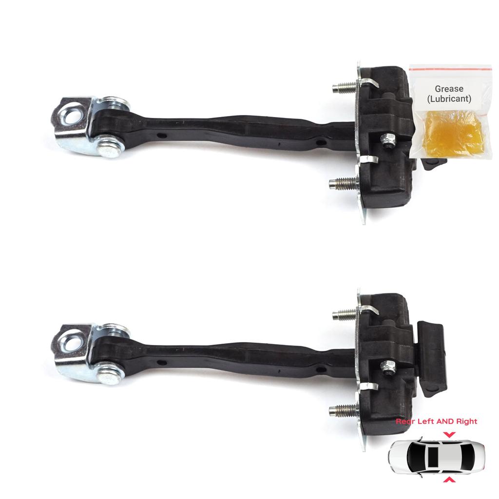 BDP1280-1 2 Pieces Rear Door Hinge Stop Check Strap Limiter for Fiat 500X 334 2014-On 51939944