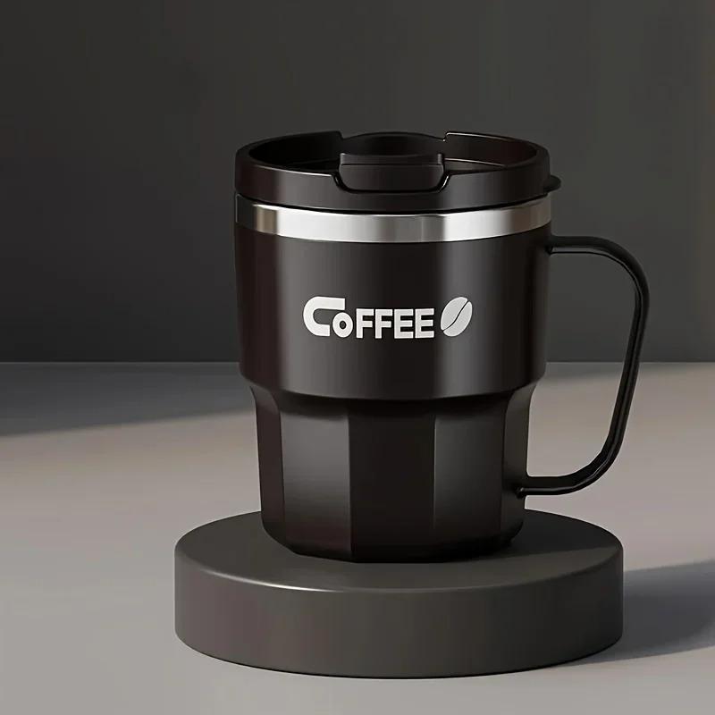 400ml Stainless Steel Insulated Cup  Cola  High Beauty Water Bottles Coffee Cup Portable Dual Drink Office Cup