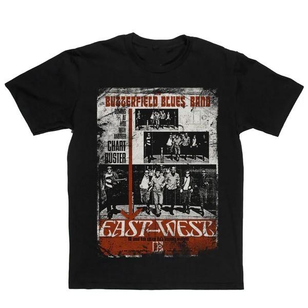 Butterfield Blues Band East West Poster T-Shirt S-4XL S разноцветный