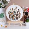 European Style 3D Embroidery DIY Kit - Handmade Flowers and Plants