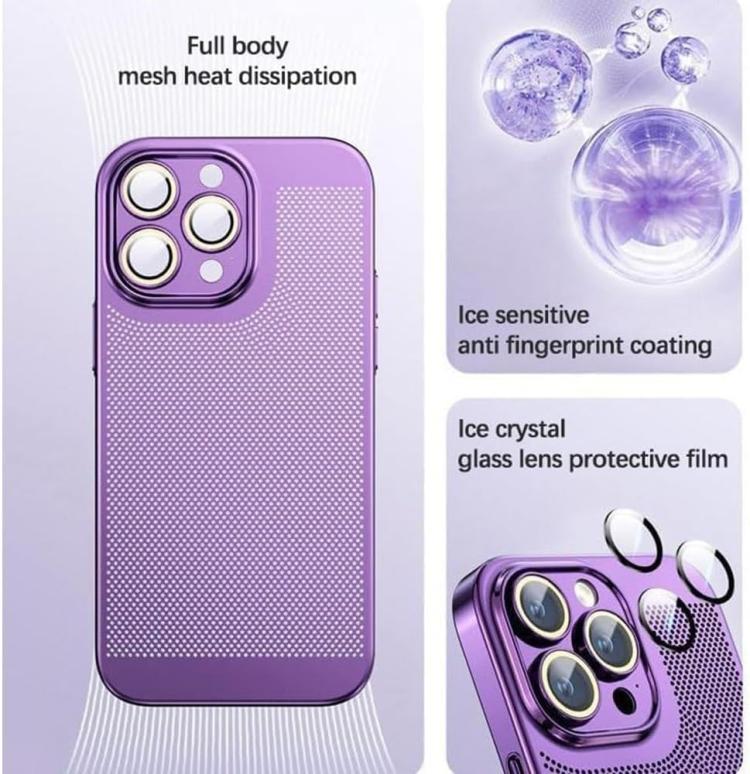 Fine Mesh Cooling Phone Case