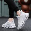 Men Platform Sneakers Ultra Light Running Shoes Fashion Casual Shoes Breathable Walking Shoes Non-Slip Fitness Training Shoes