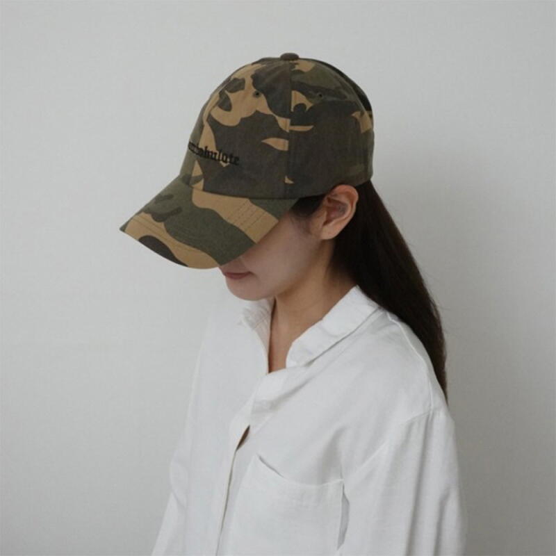 Women's Crochet Sporty Cotton Cursive Hat