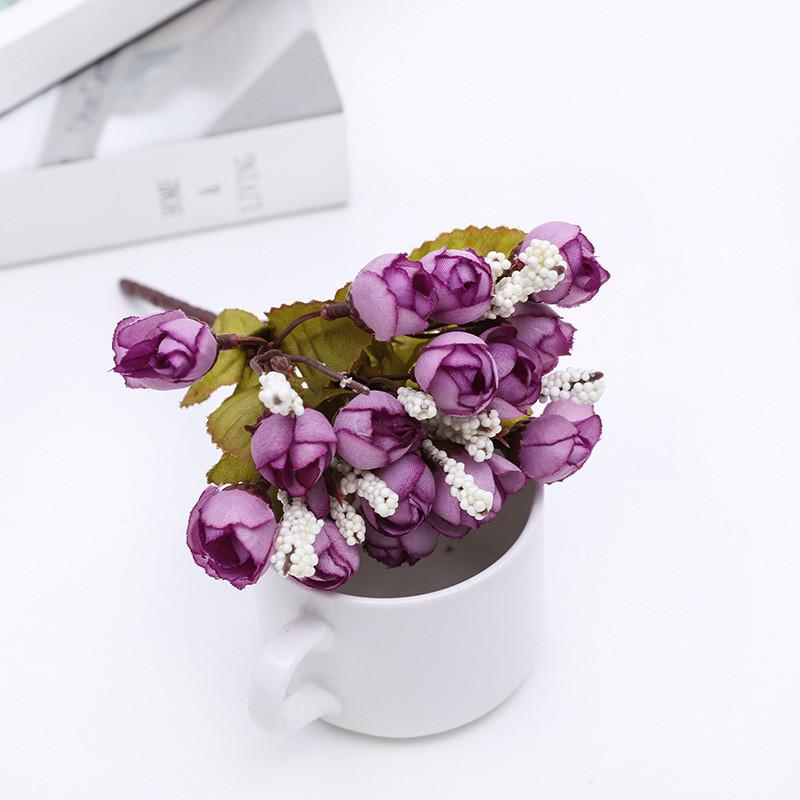Thumb Rose Simulation Flower Bedroom Living Room Decoration With Fake Flowers