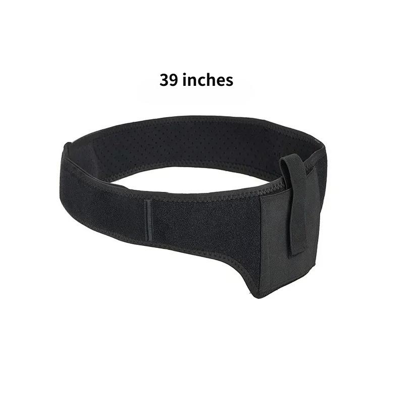 

1PC Outdoor Gun Holster Holster Multifunctional Concealed Carrying Waist Universal Stock Belt Pistol for Tactical Equipment 39 inches чорний