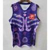 Camiseta Nueva AFL Australia Padre-Hijo Impresa en 3D para Adultos y Niños Secado Rápido Transpirable Chaleco Deportivo para Exteriores