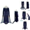 Kostým pro Cosplay Ledové dobrodružství Elsa Princezna Plná sada S ledovými šaty Sněhového miminka