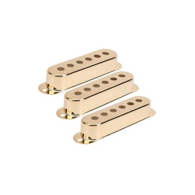 ST SQ E-Gitarre Messing Tonabnehmerabdeckungen - Single Coil Kupferkappe Schale