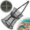 Folding Fishing Net Shrimp Fish Trap Carp Large Creel Feeder Crab Catchers Surfcasting Accessories Cast Network