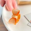Simple Girls Casual Open Ring Jelly Color Fashion Jewelry Korean Style Ring Bow Ring Finger Ring