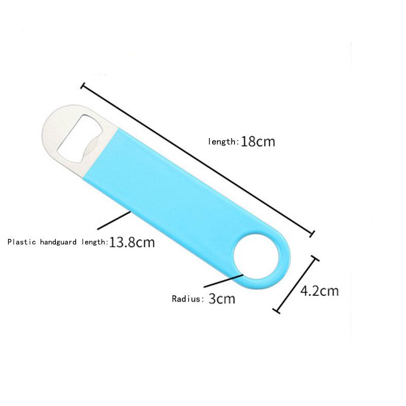 3 Pack Heavy Duty Stainless Steel Flat Bottle Opener Creative Solid And Durable Beer Soda Lid Openers