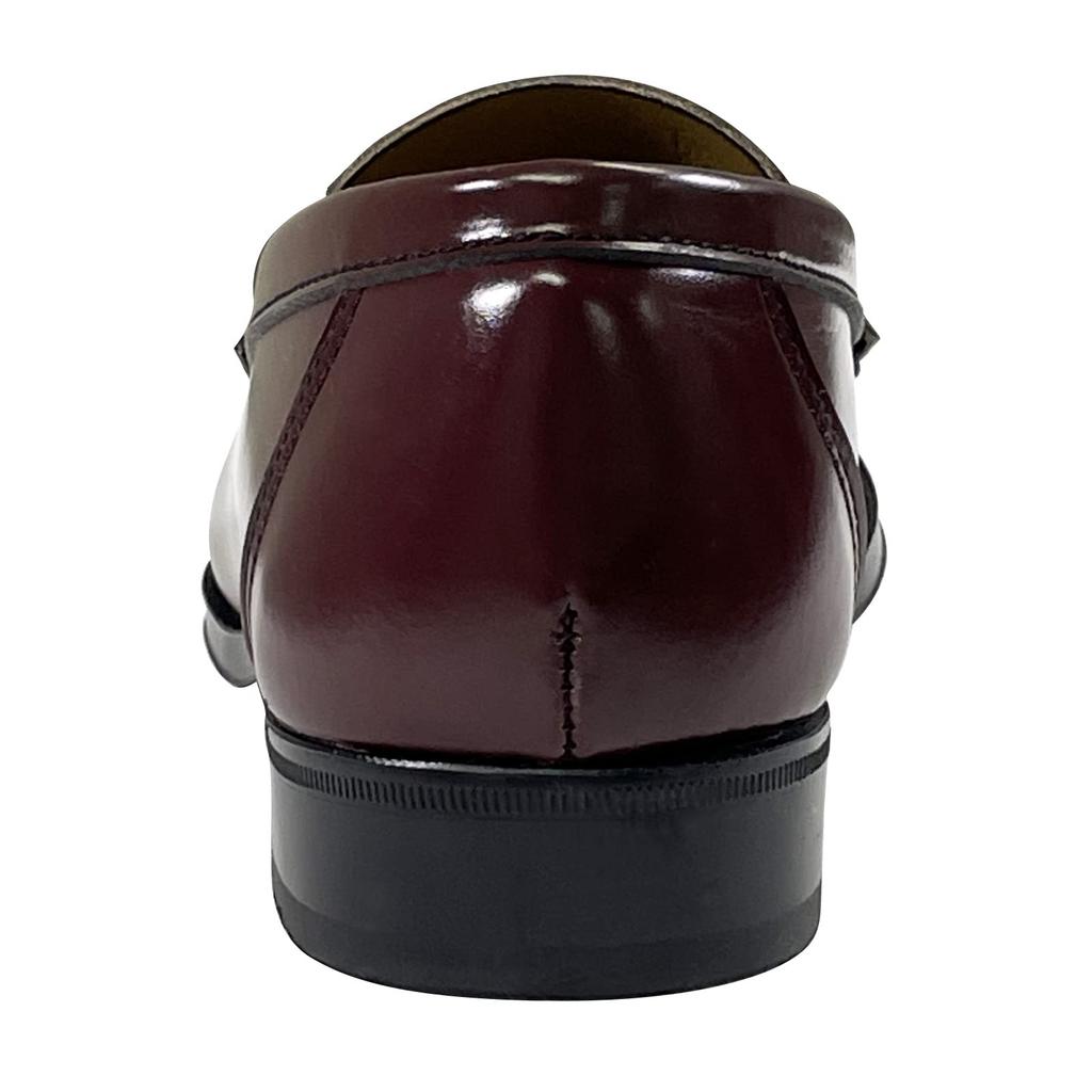 Loafers for 2E [Varsity Mate] Semi-Oblique Girls' Schools, T-11-42, Brown, 25.5 cm,