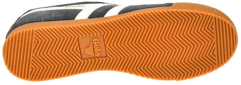 Замшевые кроссовки Gola Harrier (CMA192) синий/белый/мариновый/желтый/красный