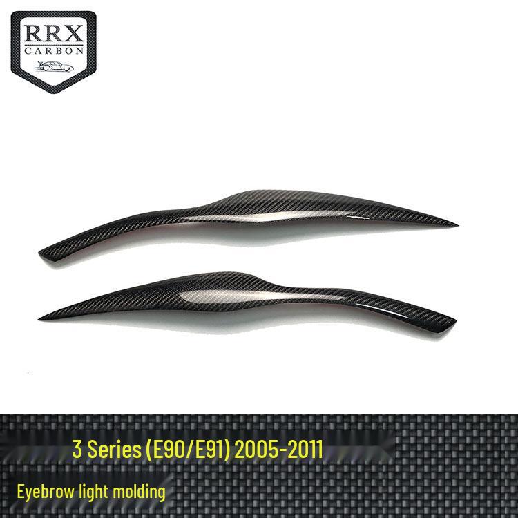 

BMW E90/E91 3 Series Carbon Fiber Headlight Eyebrows