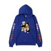 Hunter X Hunter Gon Killua Unisex Fleece Hoodie Vertical Japanese Text Sleeve Anime OK Print Long Sleeve Pullover Sweatshirt