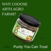 Arth Agro Farms Wild Forest Honey 500 Gm Jar – Raw Organic Honey | Pure Indigenous Honey | Organic Honey Raw Unprocessed
