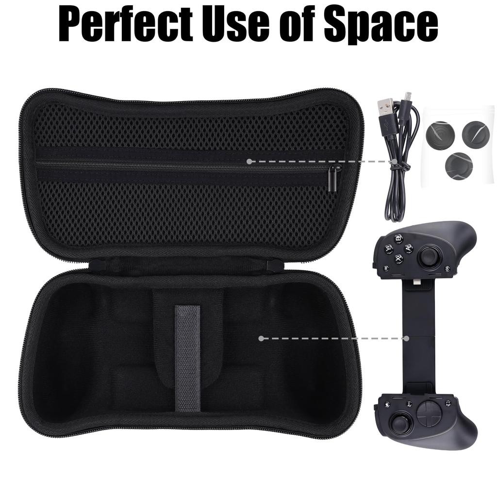 Razer Kishi Ultra/Kishi V3 Pro Game Controller Storage Case, Black - Aenllosi (Case Only)