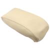 For Dodge Durango 2011- Center Console Lid Leather Armrest Pad Cover Beige