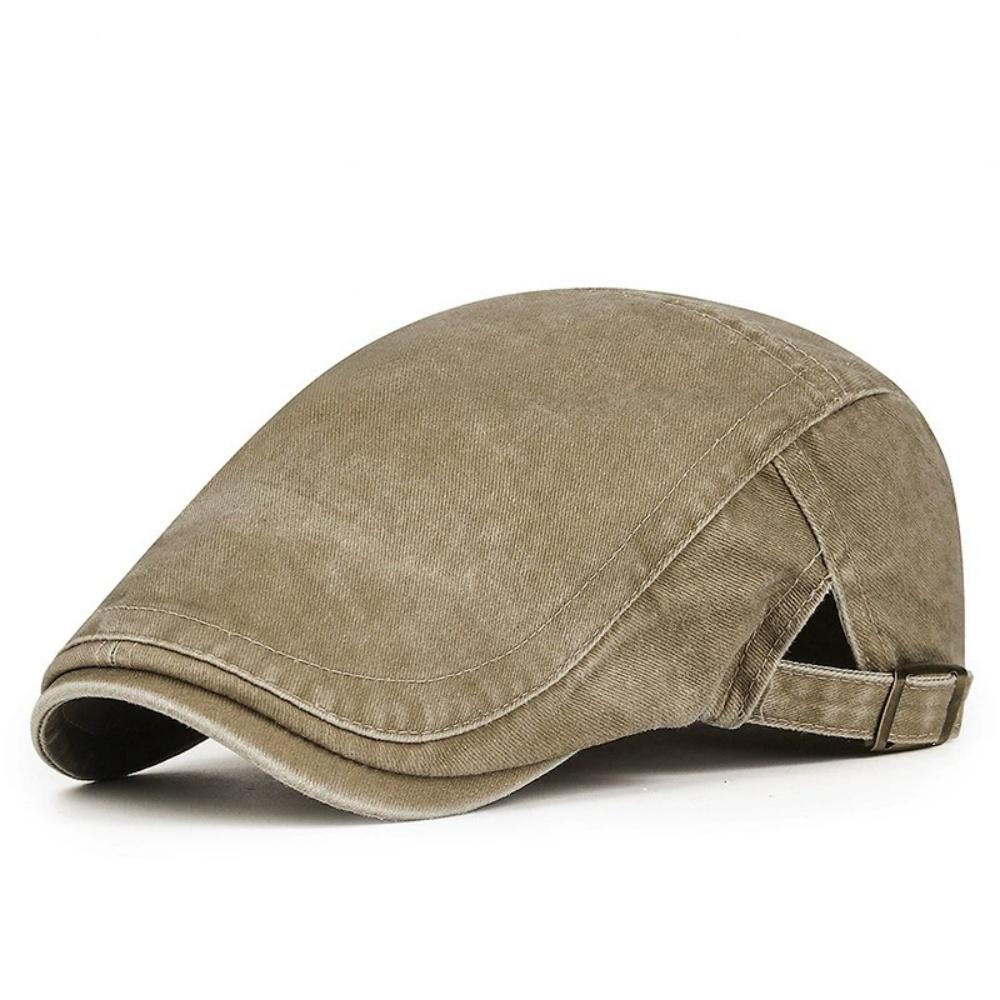 

Unisex Vintage Painter Beret Fashion Flat Cap Adjustable Cotton Hat Casual Summer Autumn