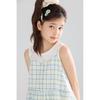 Mucmukn Girls' Plaid Bubble Cotton Sweet Suspender Dress