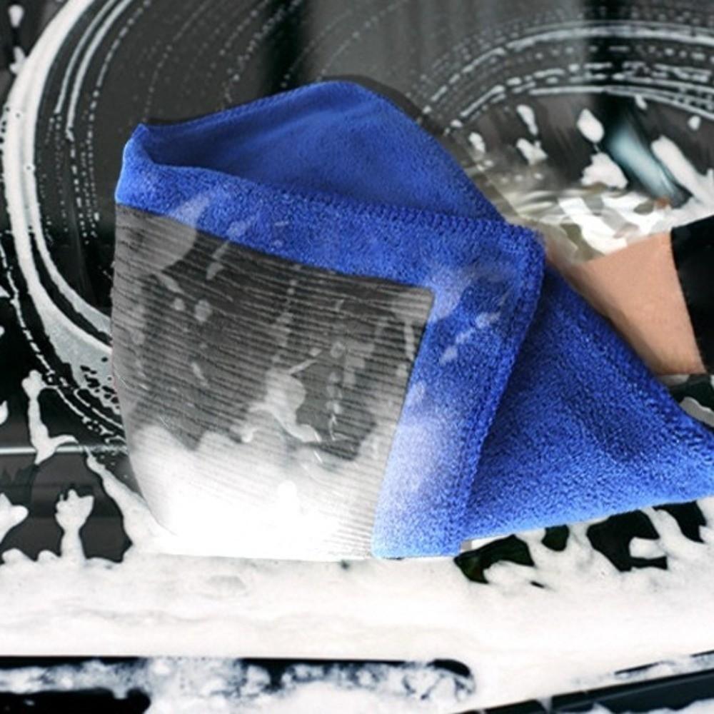 Blue Clay Bar Car Cleaning Towel 20/30cm Car Wash Mud Cloth Microfiber Magic Clay Cloth Car Wash